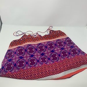 Women’s top - blue and orange design